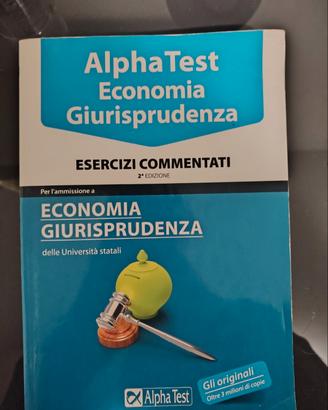 Alphatest Economia e Giurisprudenza 