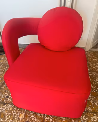 Poltrona letto Campeggi Virgola rossa