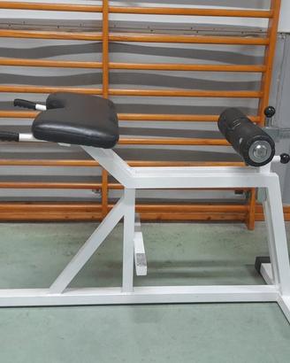 panca per hyperextension orizzontale