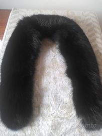 Collo pelo lungo nero 