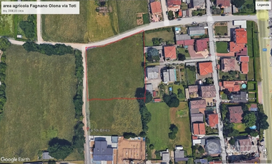 Terreno agricolo Fagnano Olona limitrofo case