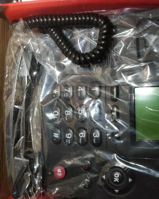 telefono da tavolo con SIM 