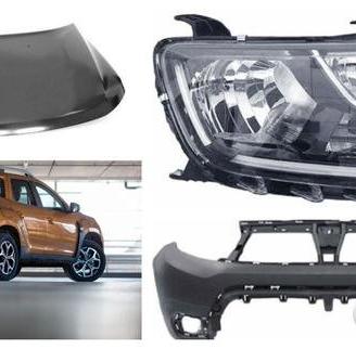 Duster paraurti cofano parafango freni airbag 2018