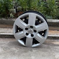 Cerchioni in ferro da 17 completi di borchie.