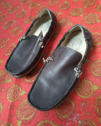 Clarks Uomo Mocassino in pelle comfort brown 43