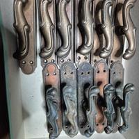 maniglie per serramenti bronzate