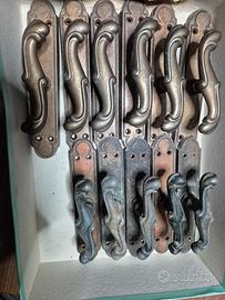 maniglie per serramenti bronzate