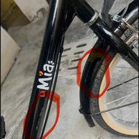 Bici nera come nuova