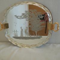 Vassoio in vetro di Murano