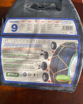 Catene da neve. Nuove in confezione originale