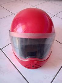 Casco integrale rosso