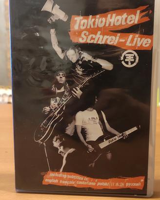 Tokio Hotel Schrei Live - DVD with subtitles 