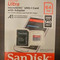 SCHEDA SANDISK ULTRA 64GB