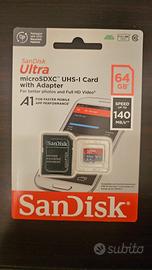 SCHEDA SANDISK ULTRA 64GB