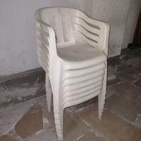 Sedie per esterno in plastica