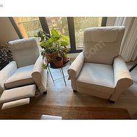 Coppia poltrone Ikea Muren reclinabili