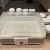 Yogurtiera elettrica 12 vasetti + 6 vasetti extra