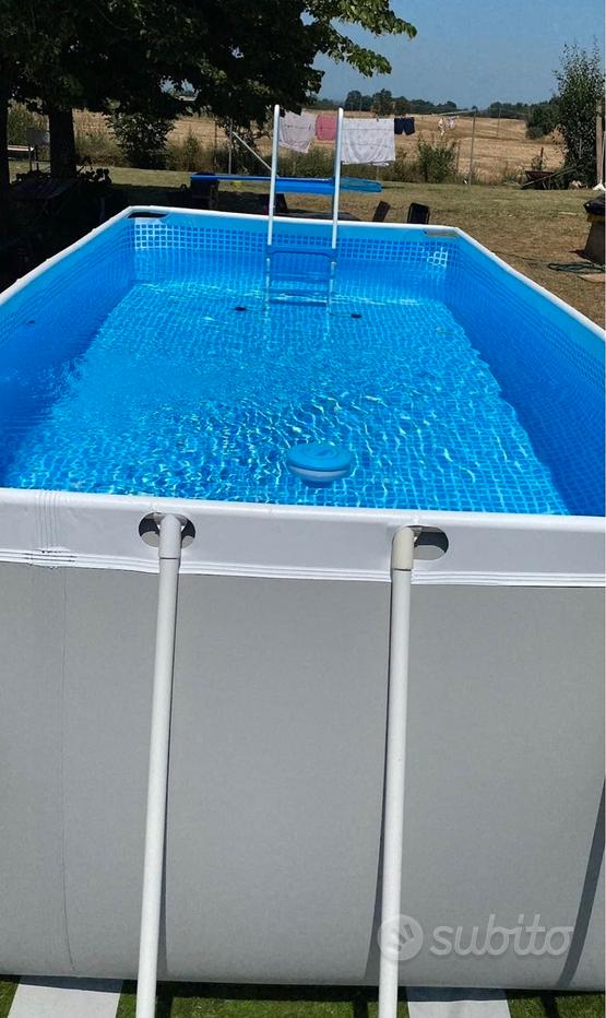Tappeto materassino morbido da fondo 12 x 6 m per piscina fuoriterra