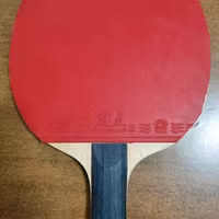 racchetta ping pong/ tennistavolo artigianale