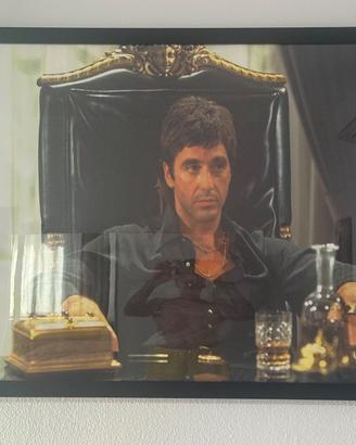 Quadro Tony Montana ( Scarface )120x80