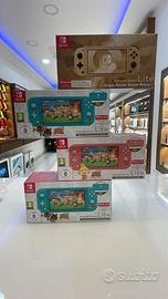 Nintendo Switch Lite x Animal Crossing Pink- NUOVO