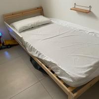 Letto singolo Ikea senza materasso