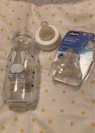 Biberon e tettarelle nuove Chicco