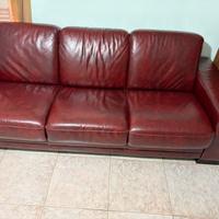 Divano in pelle cone nuovo