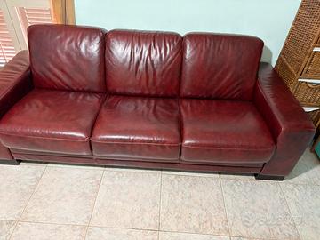 Divano in pelle cone nuovo