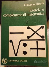 Esercizi e complementi di matematica 