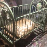 Culla in ferro smaltato