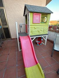 Scivolo con Casetta per bambini