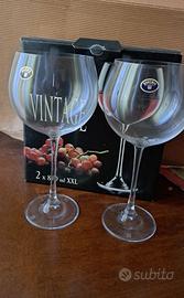 Set 2 Calici XXL in Cristallo per Vino Rosso