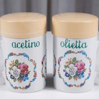 Set olietta & acetino Pof Italia anni ’60-’70