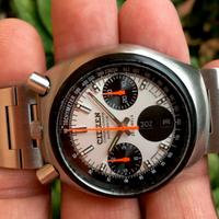 Citizen Bullhead 67-9011 Flyback Top Condizioni