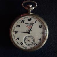 Orologio da tasca Vintage Serkisof "Demiryolu"