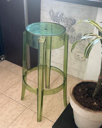 sgabello Charles Ghost di Kartell