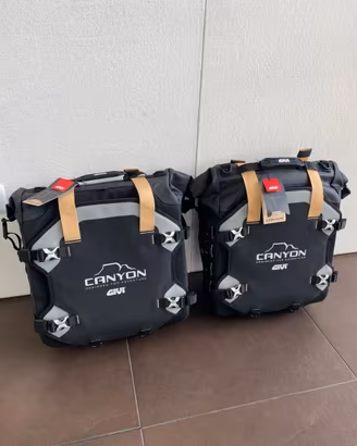 Borse Givi Canyon e Telaio per Tenere 700