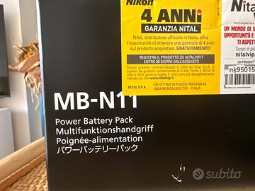 Battery Grip Nikon garanzia italia