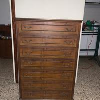 Mobile cassettiera vintage 108x75x40