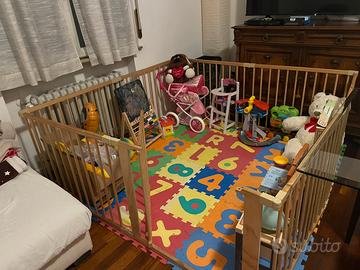 Cancelletto contenitore bambini