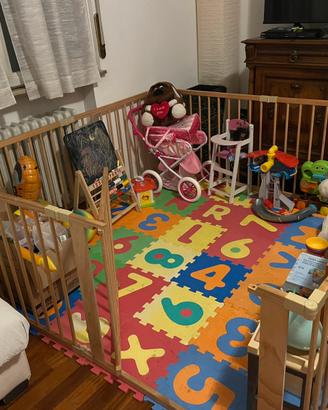 Cancelletto contenitore bambini