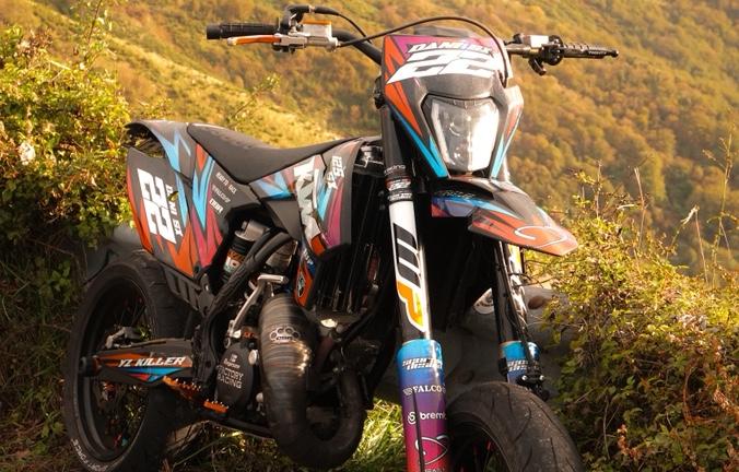 Ktm sx 125 targato motard