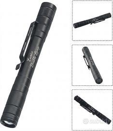 Mini Torcia LED a Penna Doppia Luce IP65 EDC