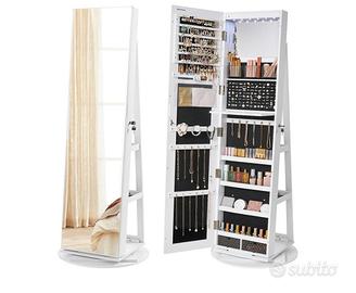 Specchio portagioie SONGMICS con LED – NUOVO, APER