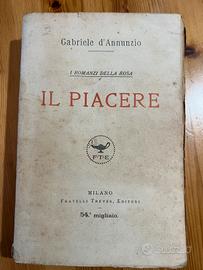 Gabriele D'Annunzio Il Piacere 1920