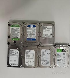 HDD 2TB, 1TB e 500GB 3,5"