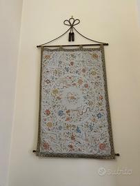 Tablo in Seta di San Leucio Ricamata