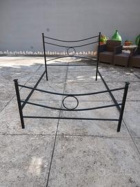 letto in ferro una piazza e mezza
