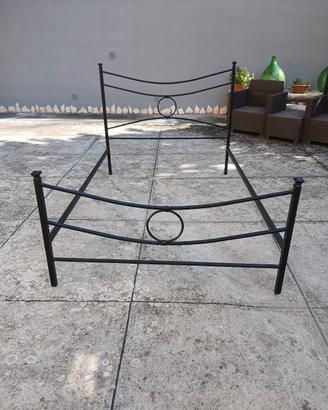 letto in ferro una piazza e mezza